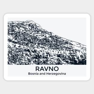 Ravno - Bosnia and Herzegovina Sticker